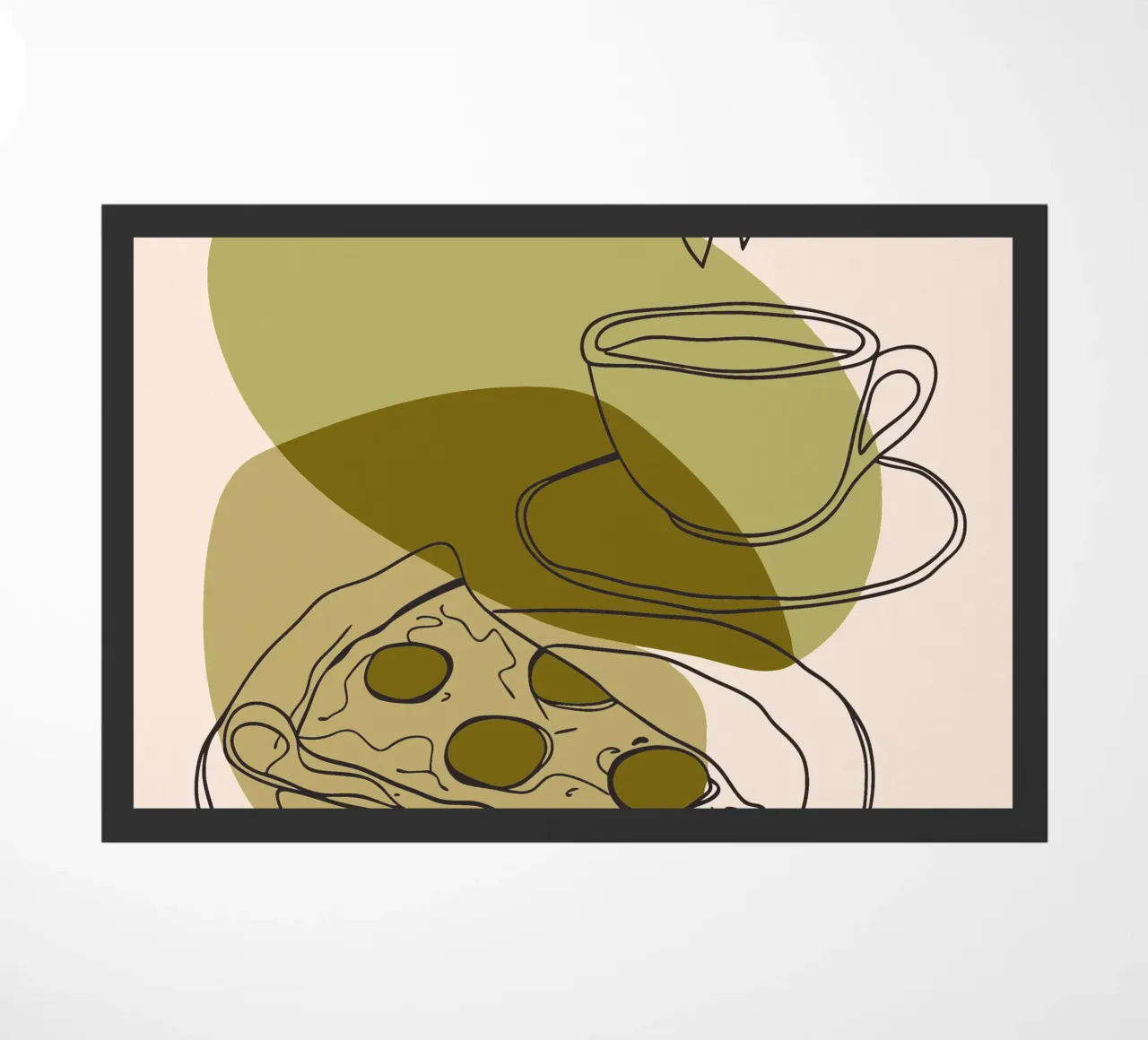 Caffè e pizza zerbino da RELAXING TOUCH