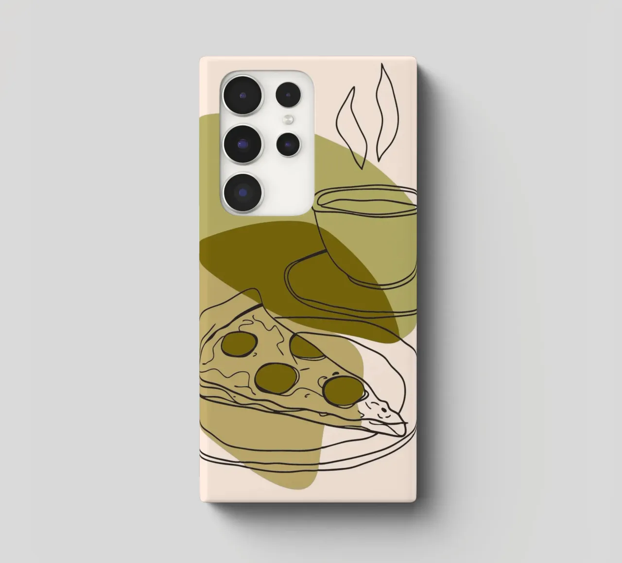 Caffè e pizza cover samsung da RELAXING TOUCH