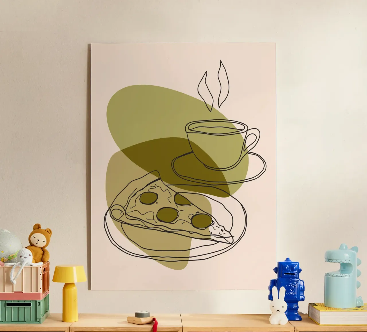 Caffè e pizza plexiglass da RELAXING TOUCH