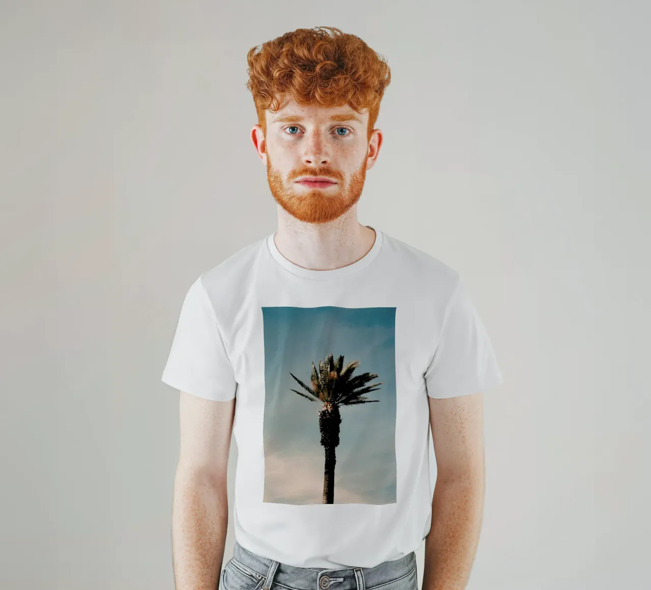 Analog Series Palm t-shirt da Sebastian Hilgetag