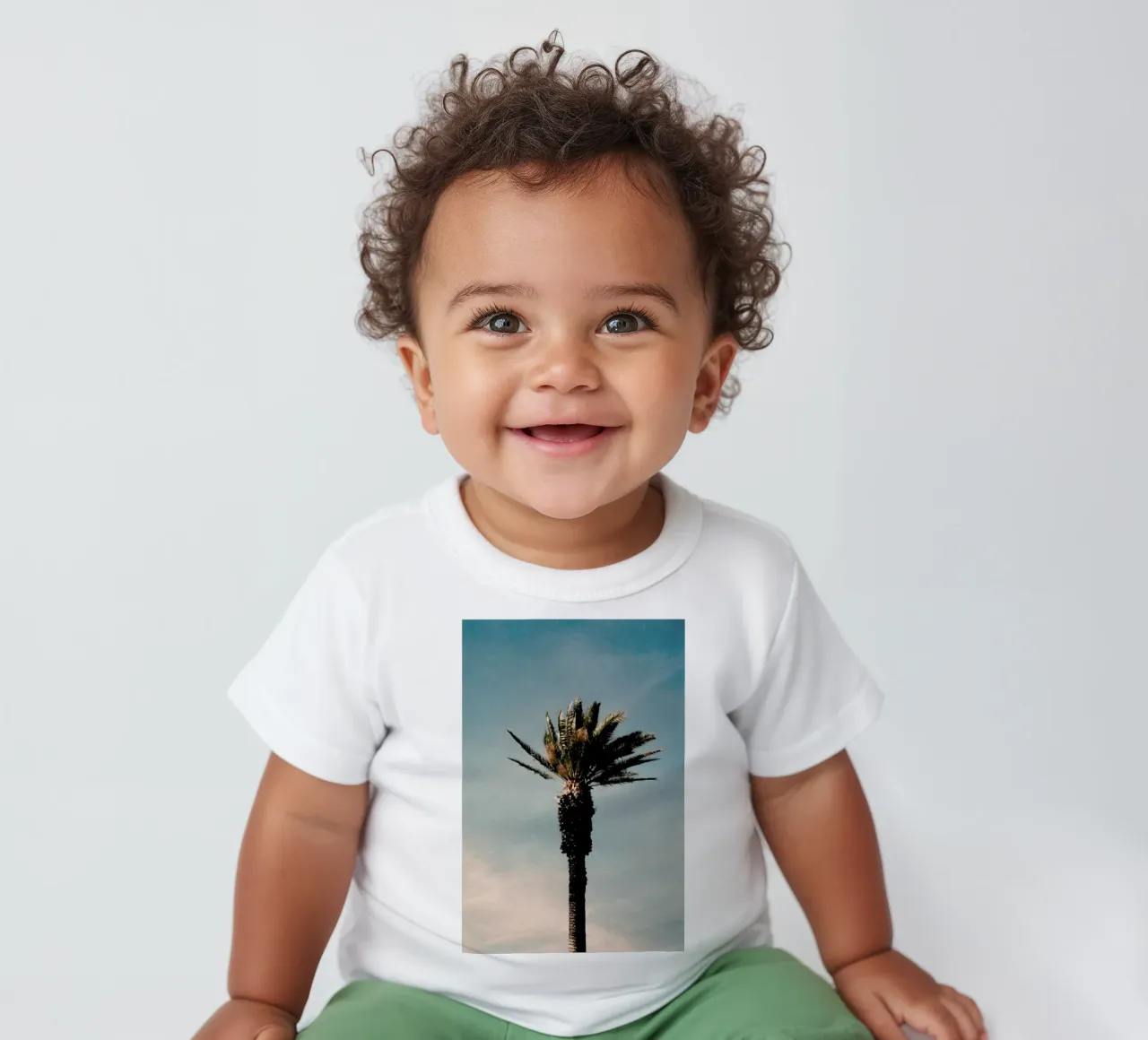 Analog Series Palm camiseta de bebé de Sebastian Hilgetag