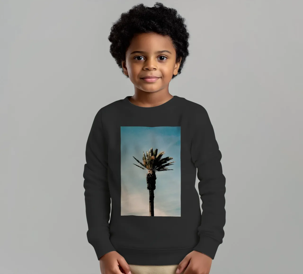 Analog Series Palm felpa bambino da Sebastian Hilgetag