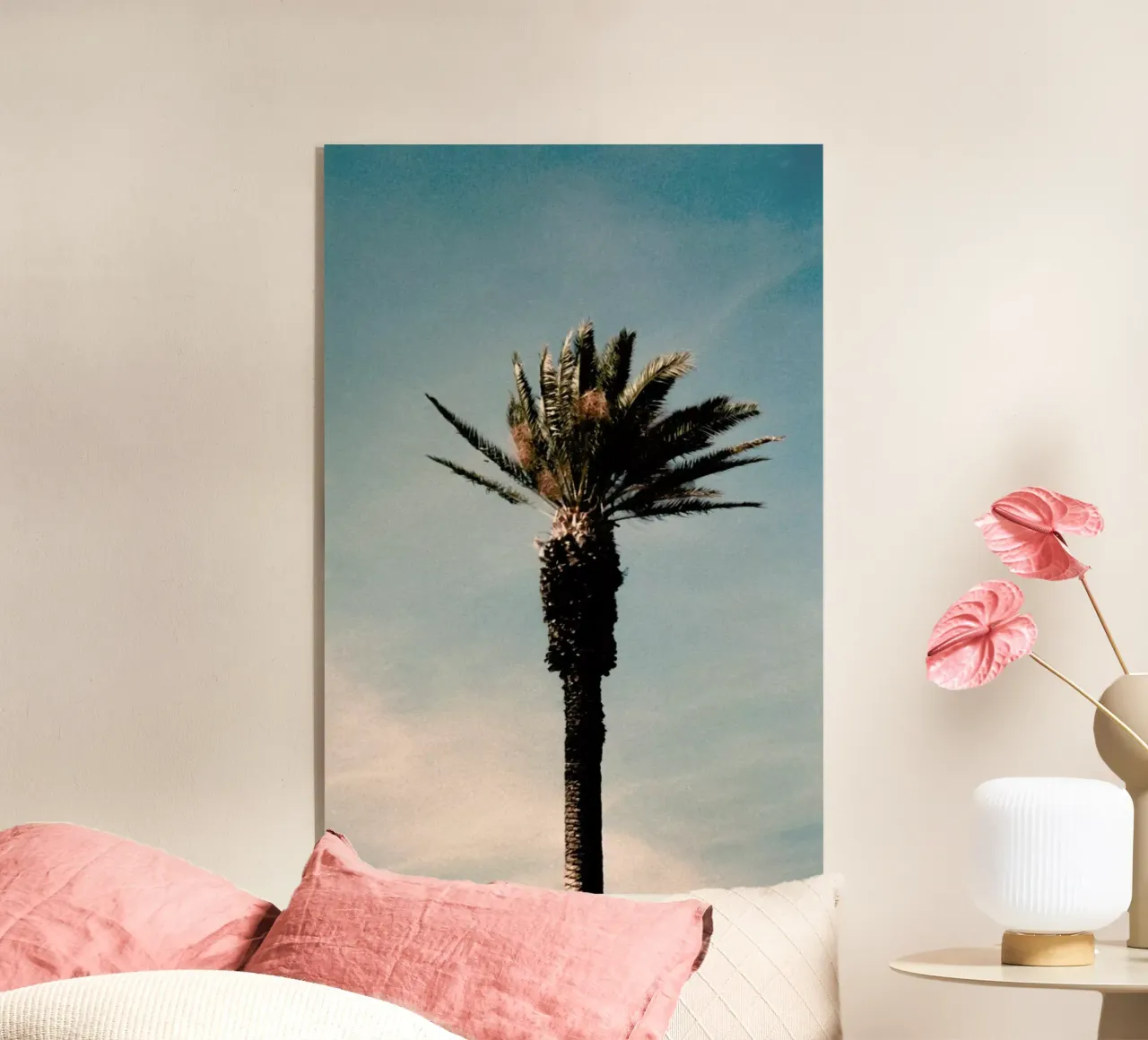 Analog Series Palm acryl van Sebastian Hilgetag