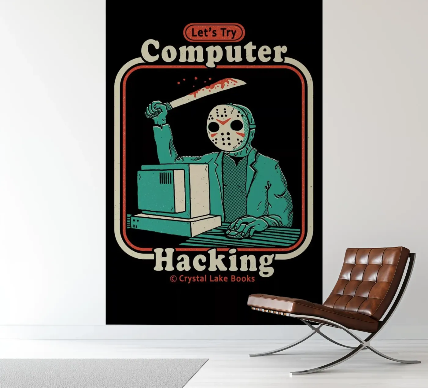 Hacking For Beginners fotobehang van DinoMike