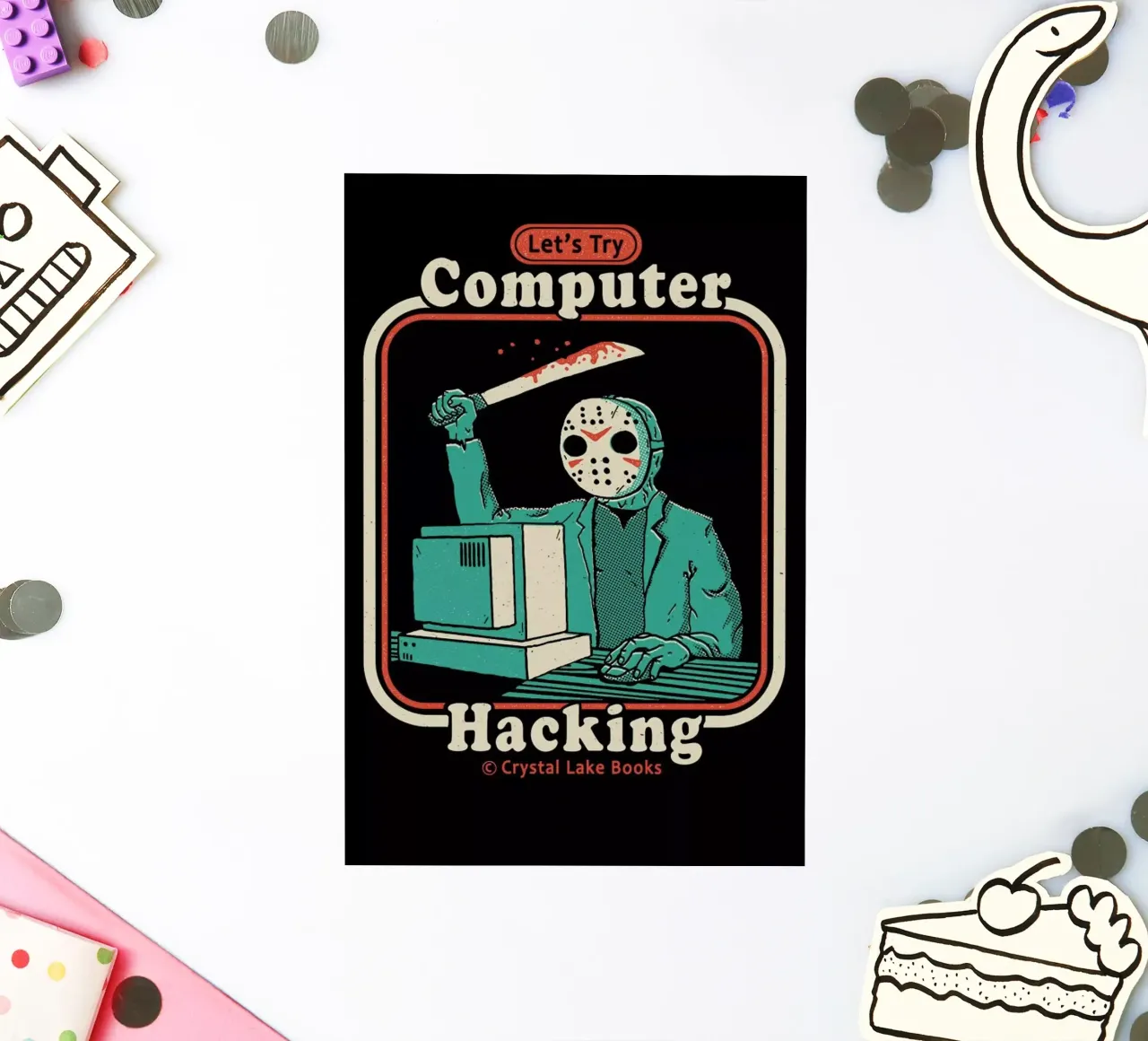 Hacking For Beginners adesivo da DinoMike