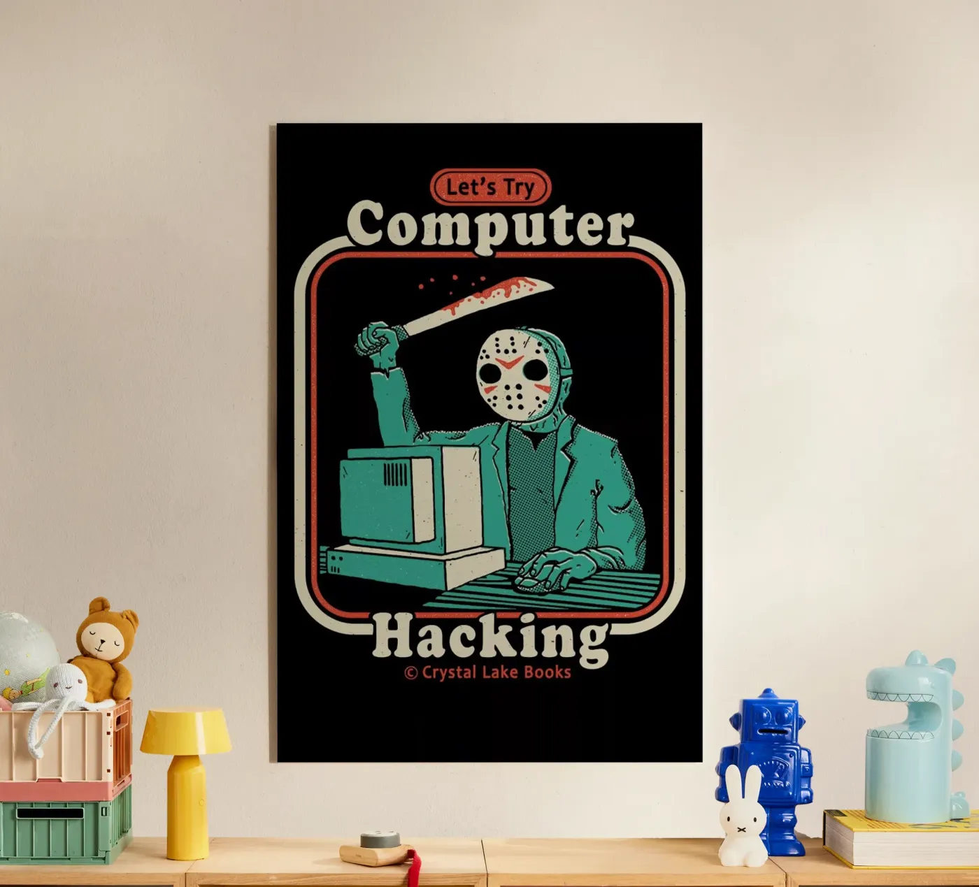 Hacking For Beginners Acryl-Glas von DinoMike