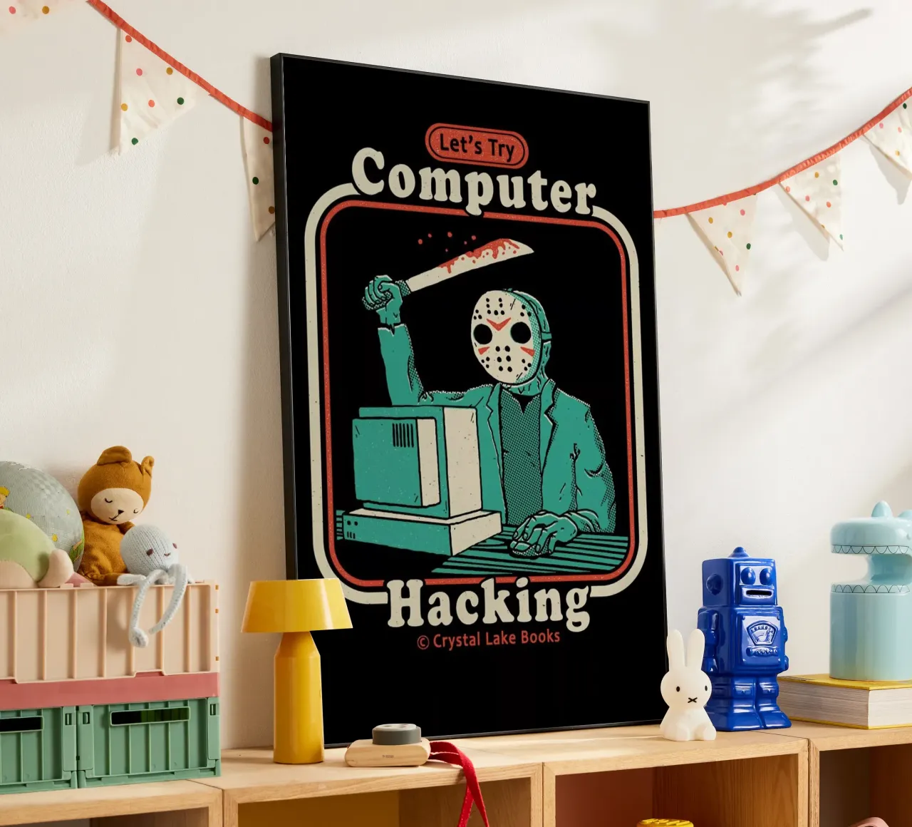 Hacking For Beginners alluminio dibond da DinoMike
