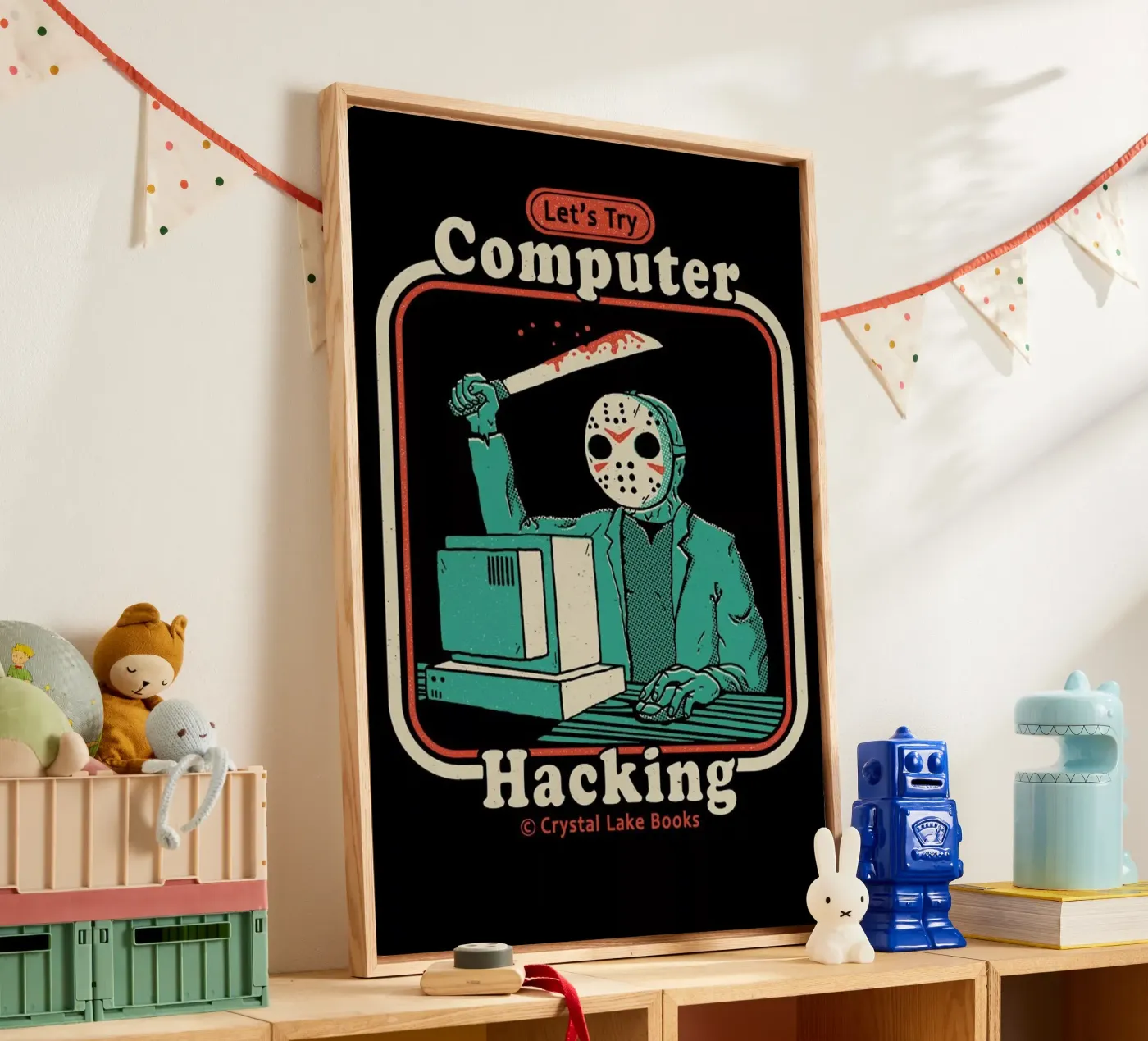 Hacking For Beginners canvas by DinoMike