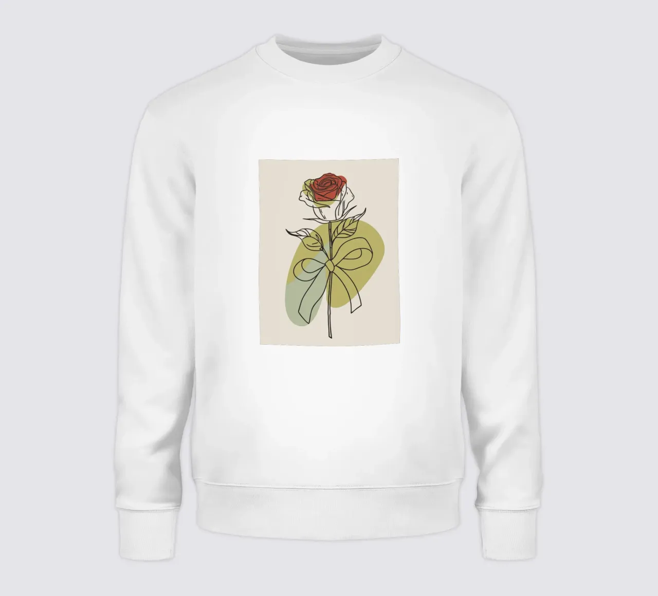 Un fiore di rosa felpa da RELAXING TOUCH