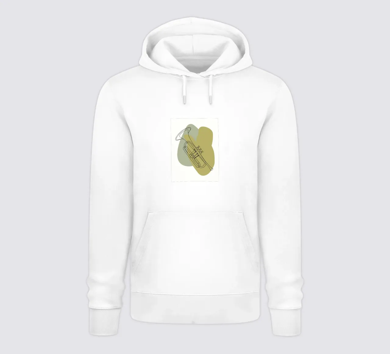 Trumpet hoodie by RELAXING TOUCH