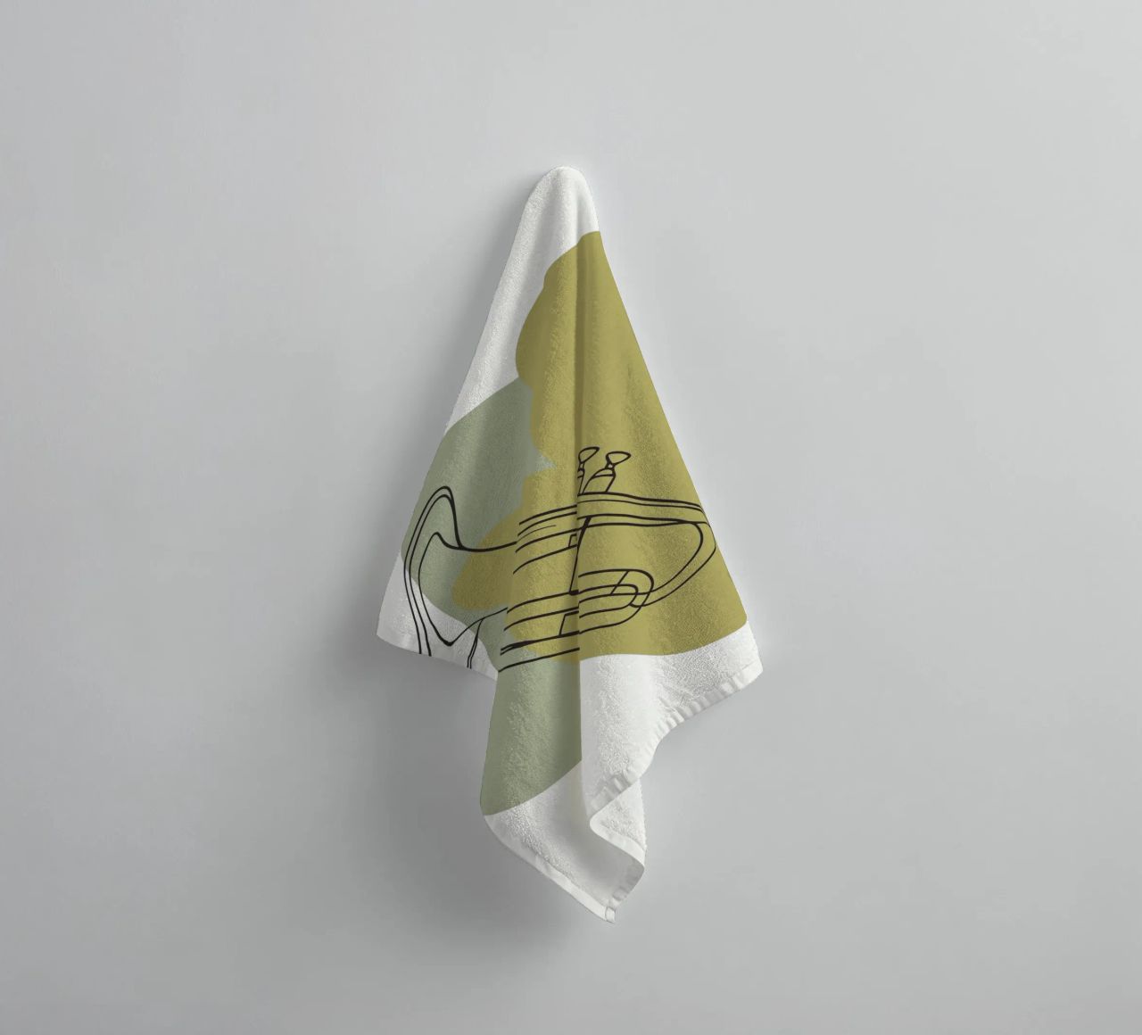 Trompete Handtuch von RELAXING TOUCH