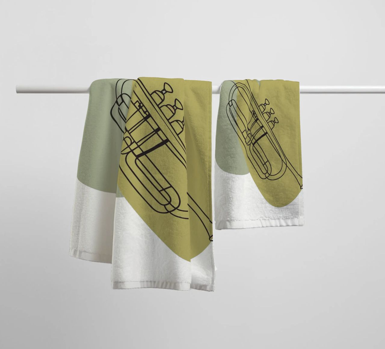 Trompete Handtuch von RELAXING TOUCH
