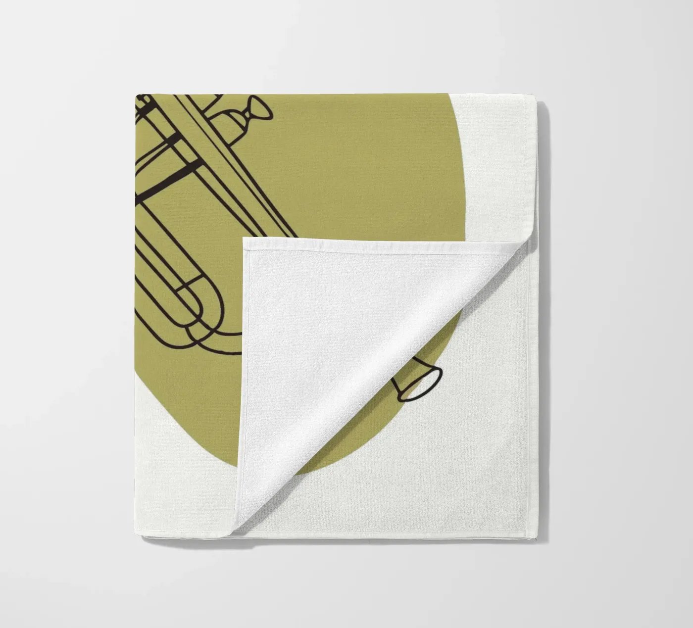 Trompette serviette de plage de RELAXING TOUCH