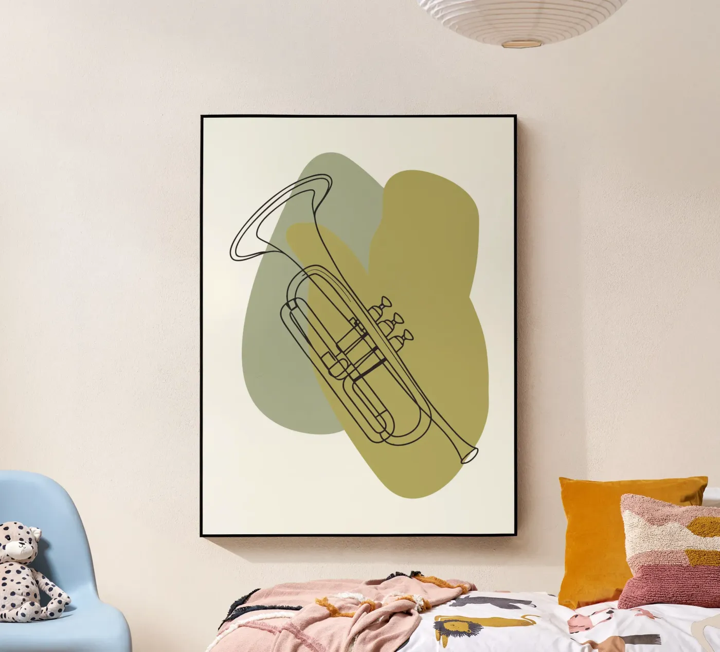 Trumpet acryl van RELAXING TOUCH