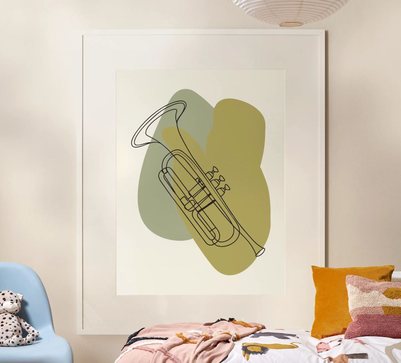 Trompete Poster von RELAXING TOUCH