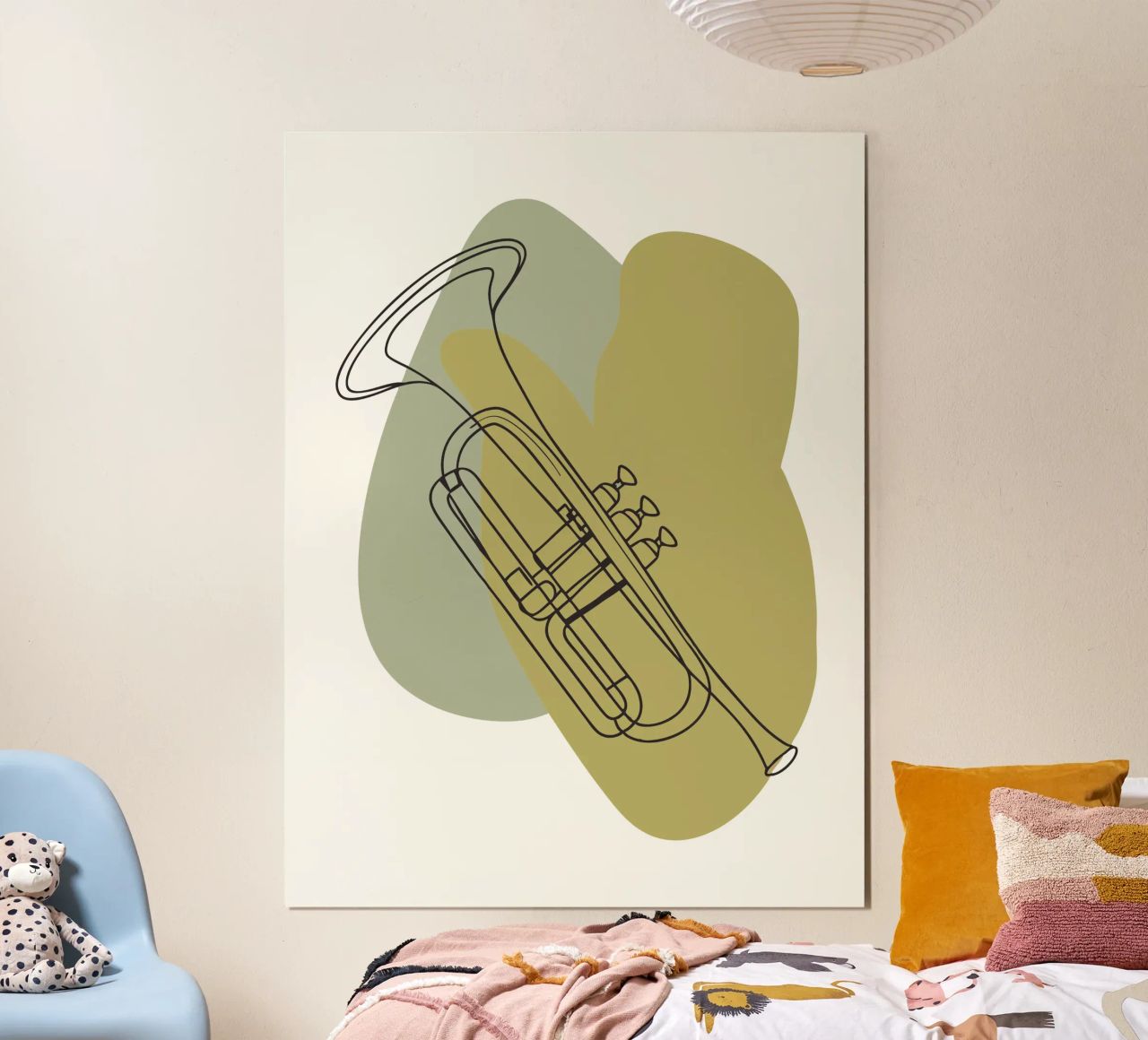 Trompete Poster von RELAXING TOUCH