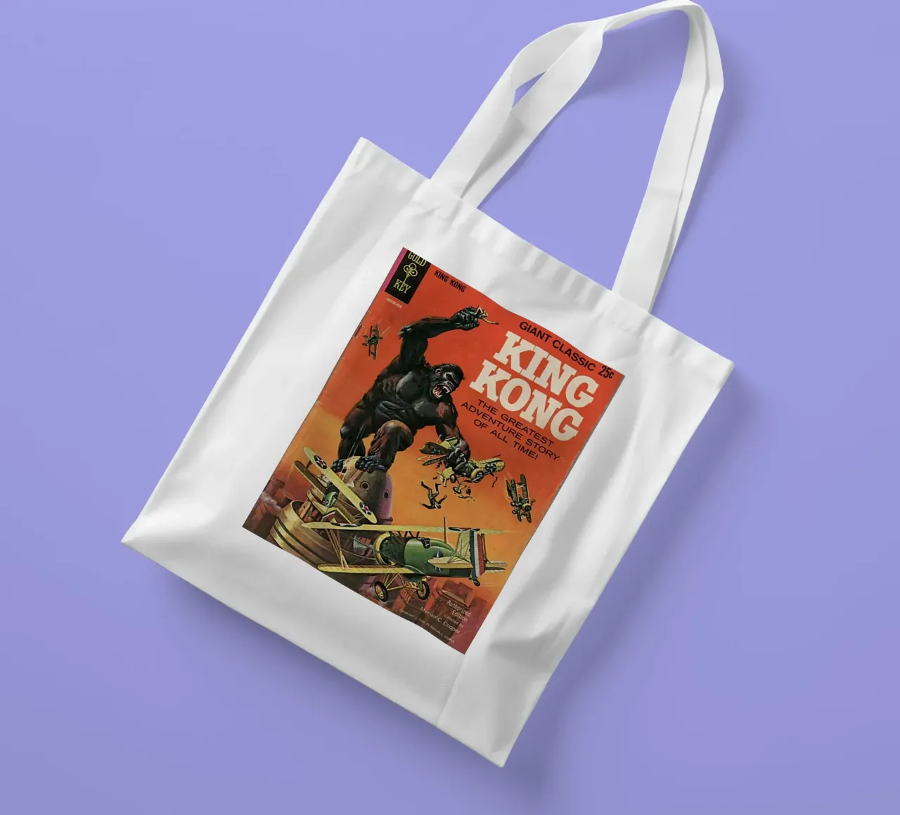 King kong comic Jutebeutel von Martin studio