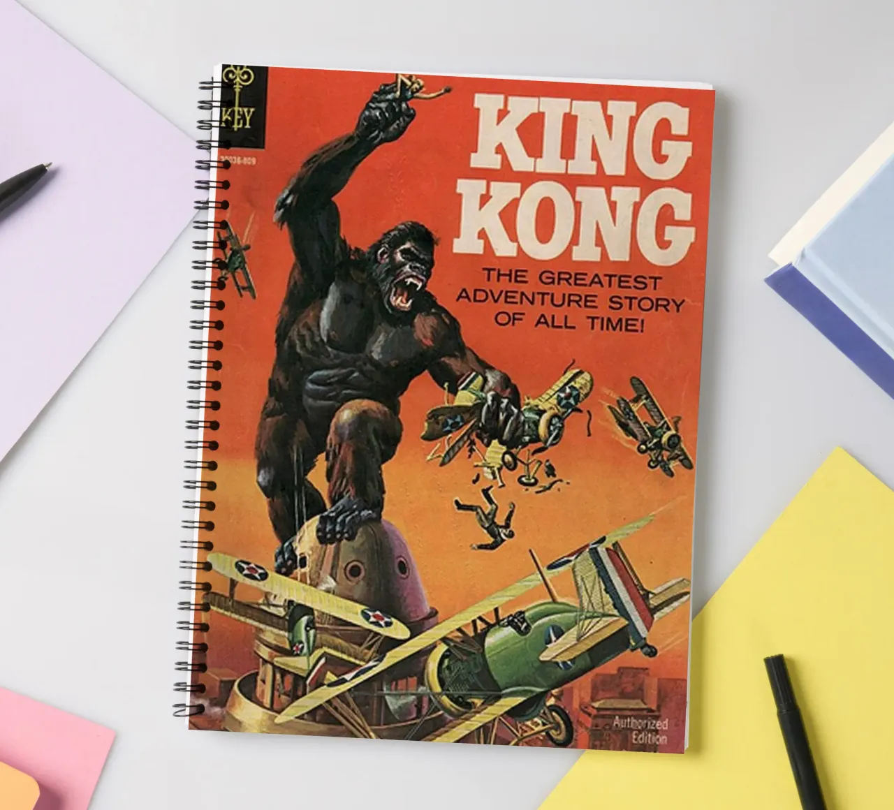 King kong comic spiral notebook by Martin studio