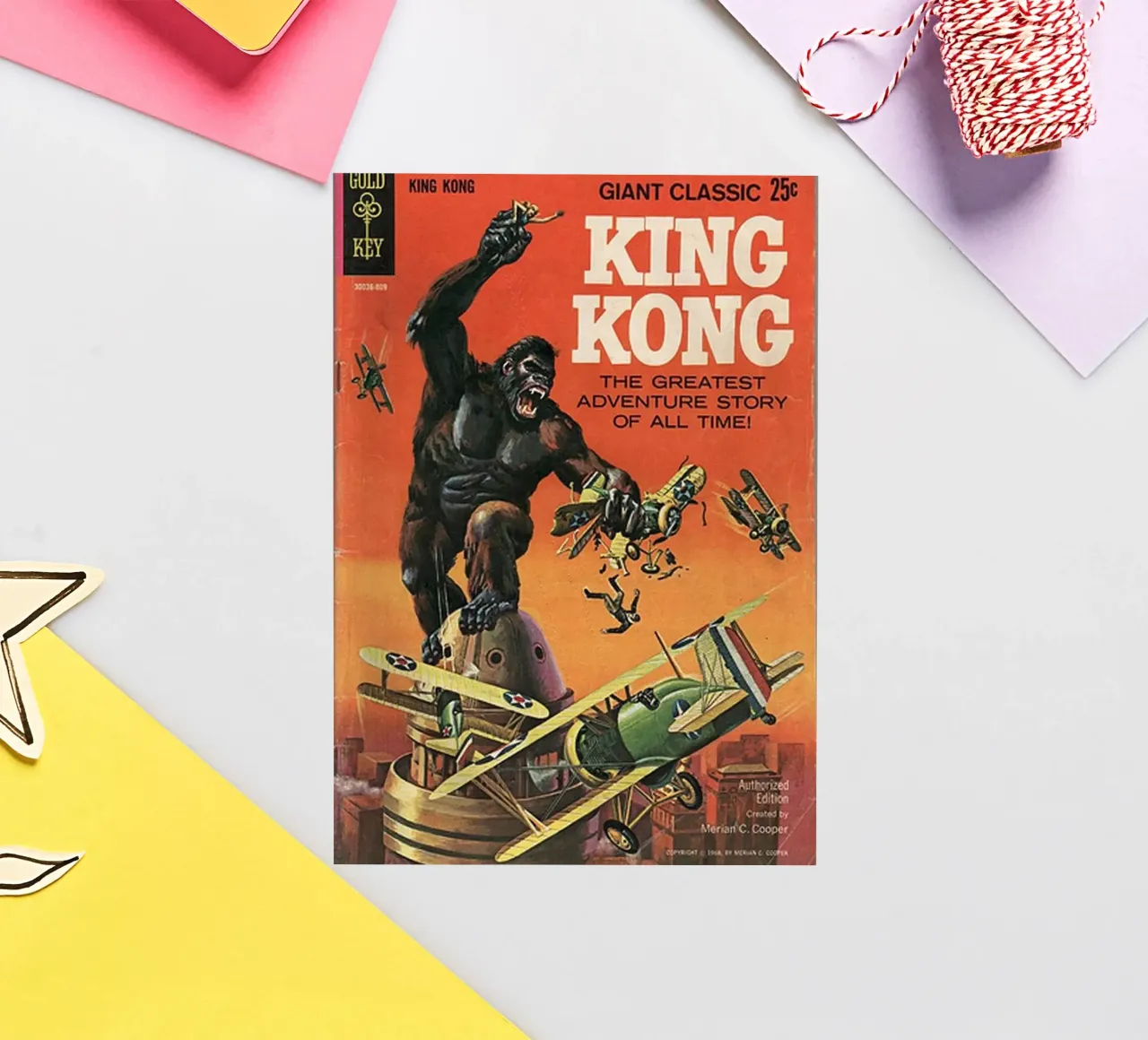 King kong comic sticker by Martin studio