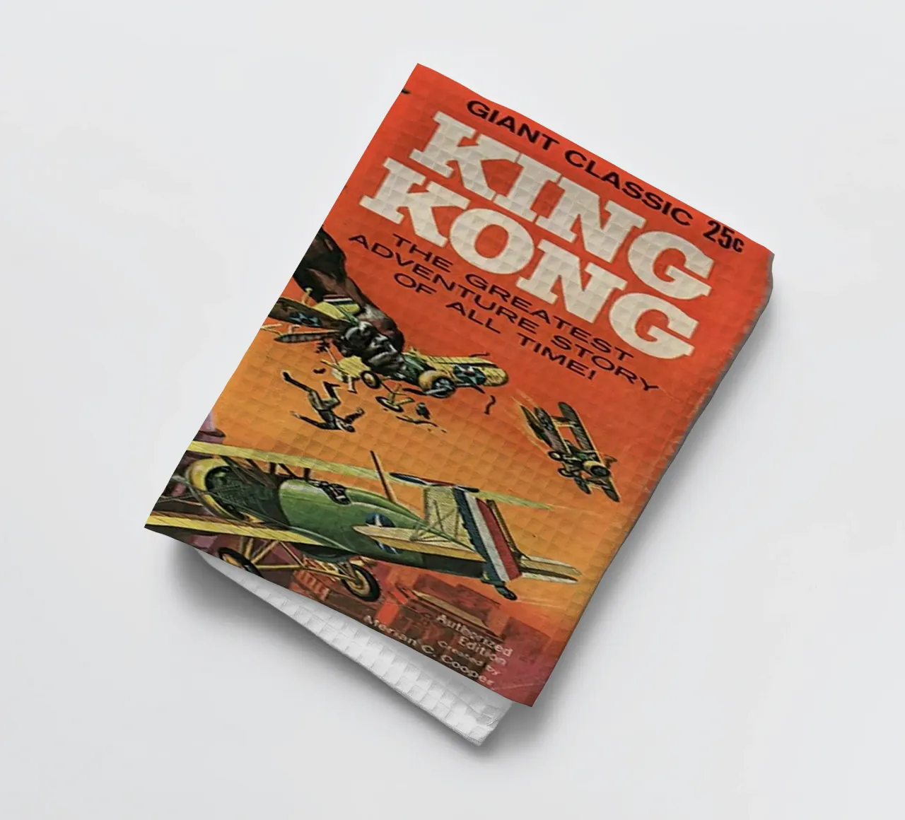 Fumetto King Kong canovaccio da cucina da Martin studio