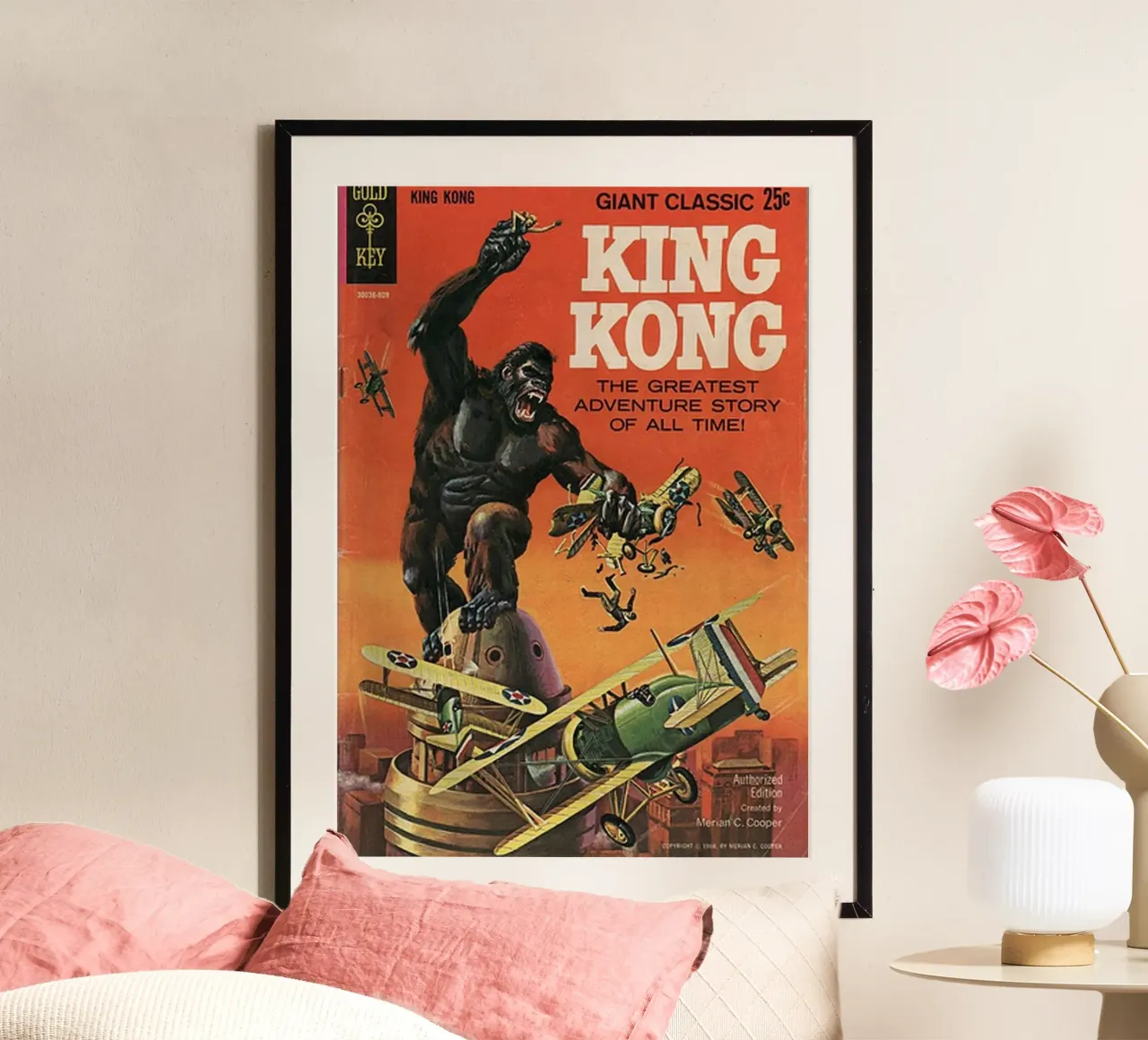 King kong comic hahnemühle by Martin studio