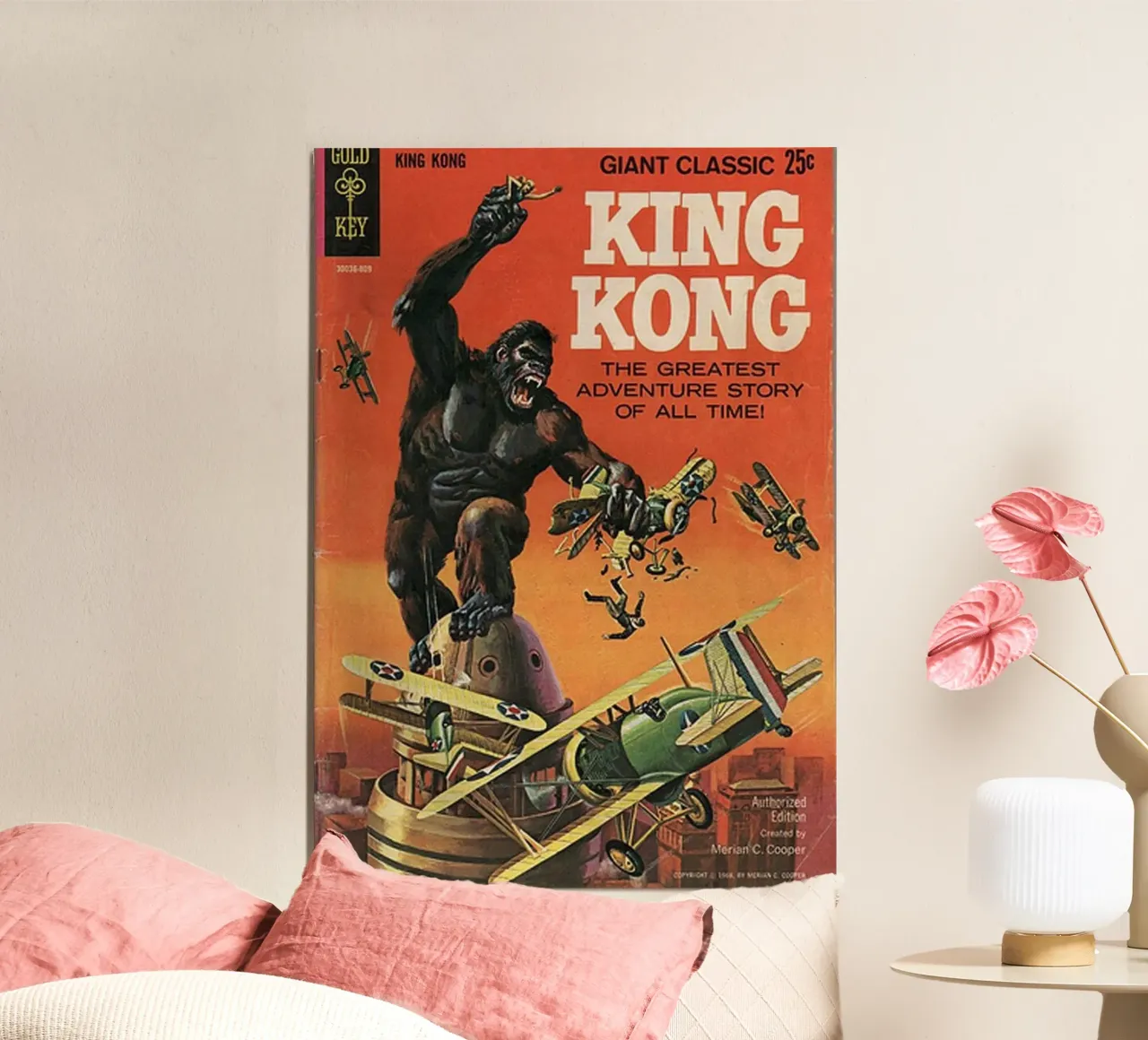King kong comic hahnemühle by Martin studio