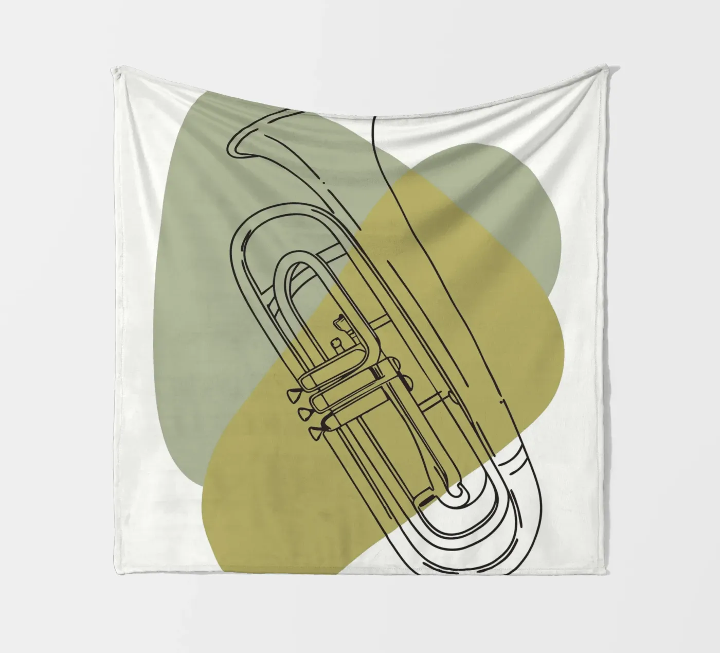 Trompete Fleecedecke von RELAXING TOUCH