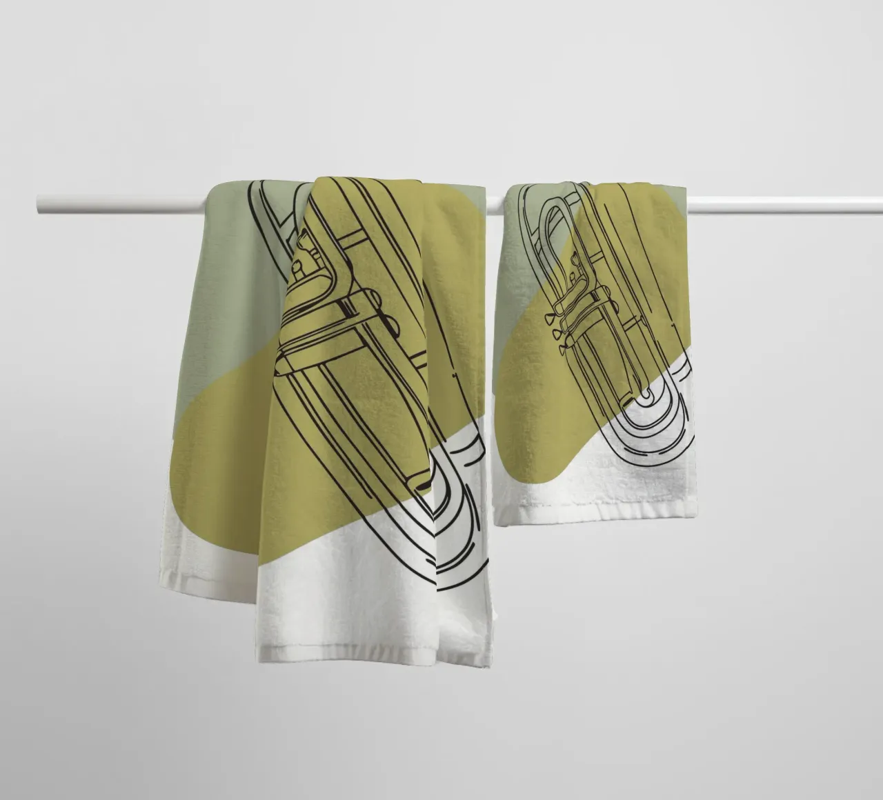 Tromba asciugamano da bagno da RELAXING TOUCH