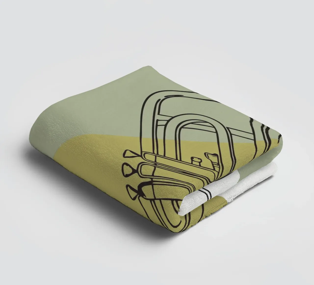 Trompete Handtuch von RELAXING TOUCH