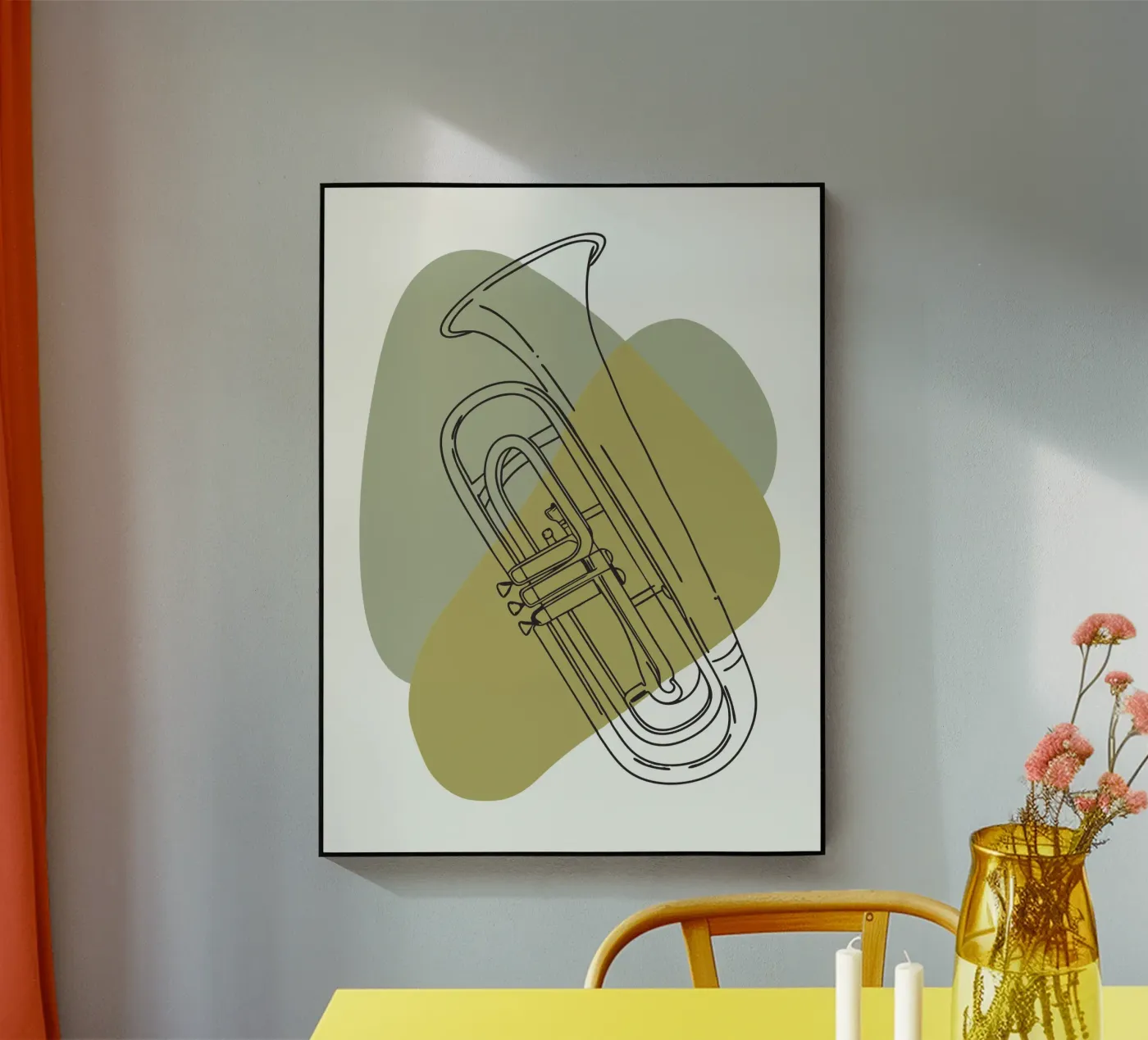 Trumpet Acryl-Glas von RELAXING TOUCH