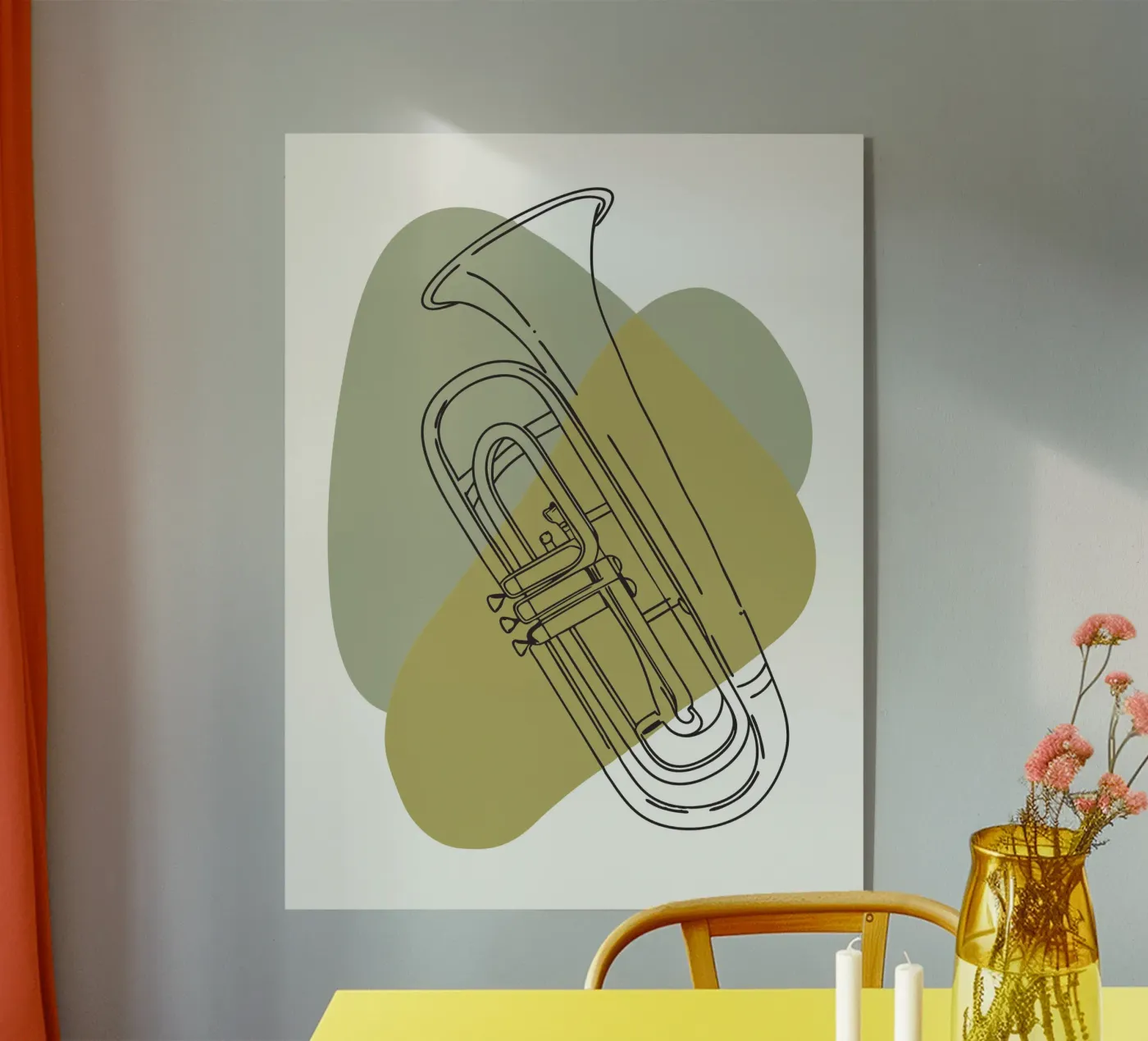 Trumpet Acryl-Glas von RELAXING TOUCH