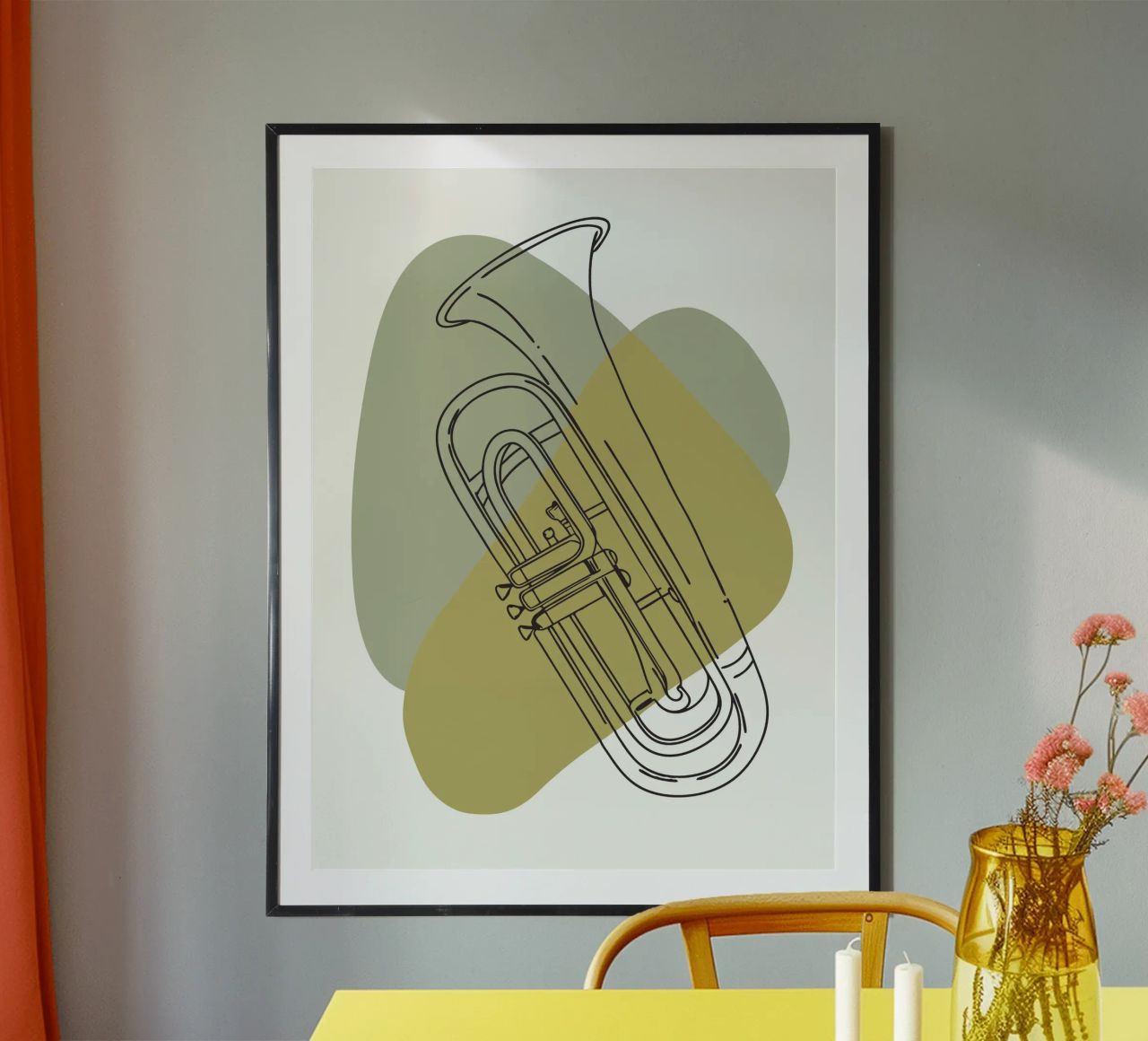 Trompete Poster von RELAXING TOUCH