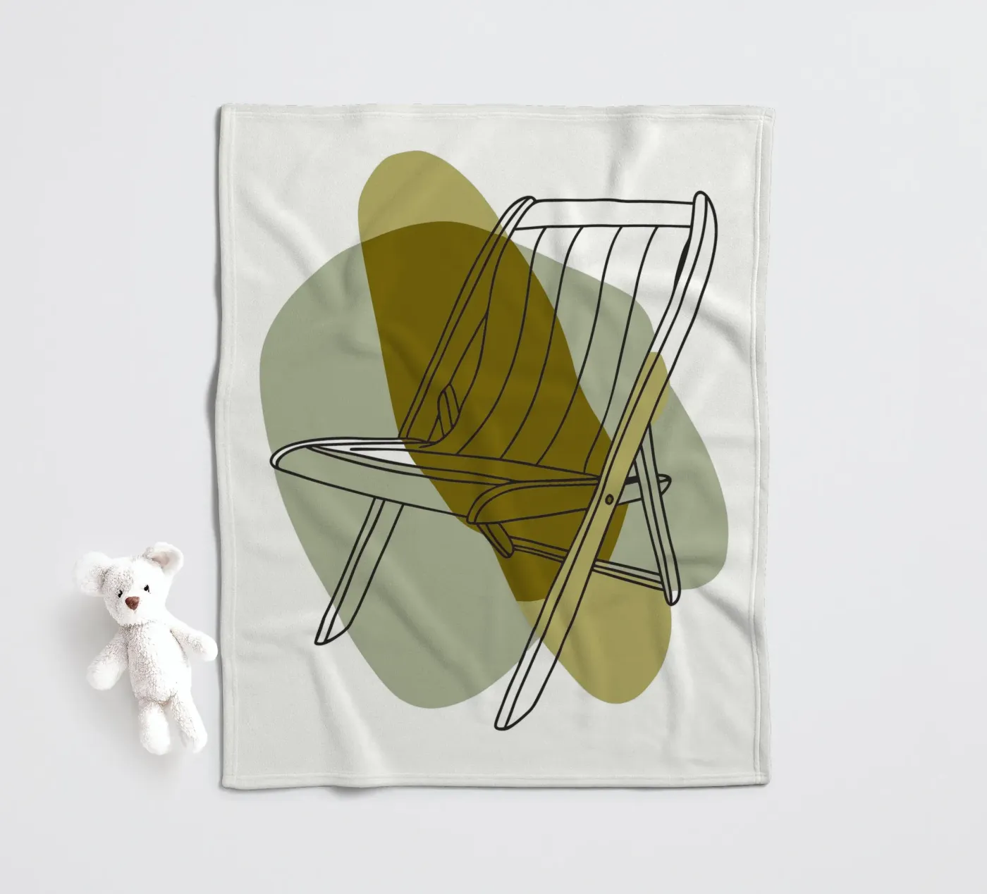 Stuhl Fleecedecke von RELAXING TOUCH