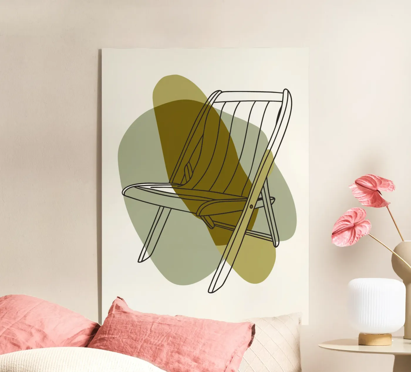Stoel acryl van RELAXING TOUCH