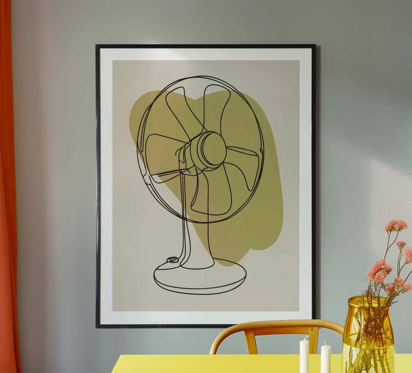 Fan poster by RELAXING TOUCH