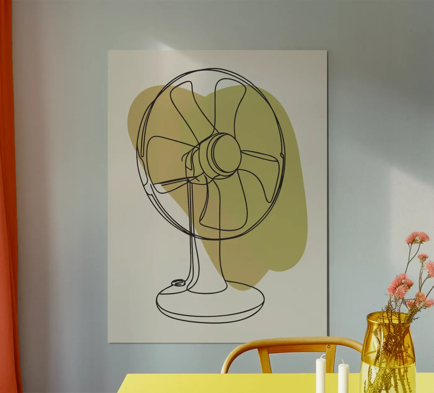 Ventilator poster van RELAXING TOUCH