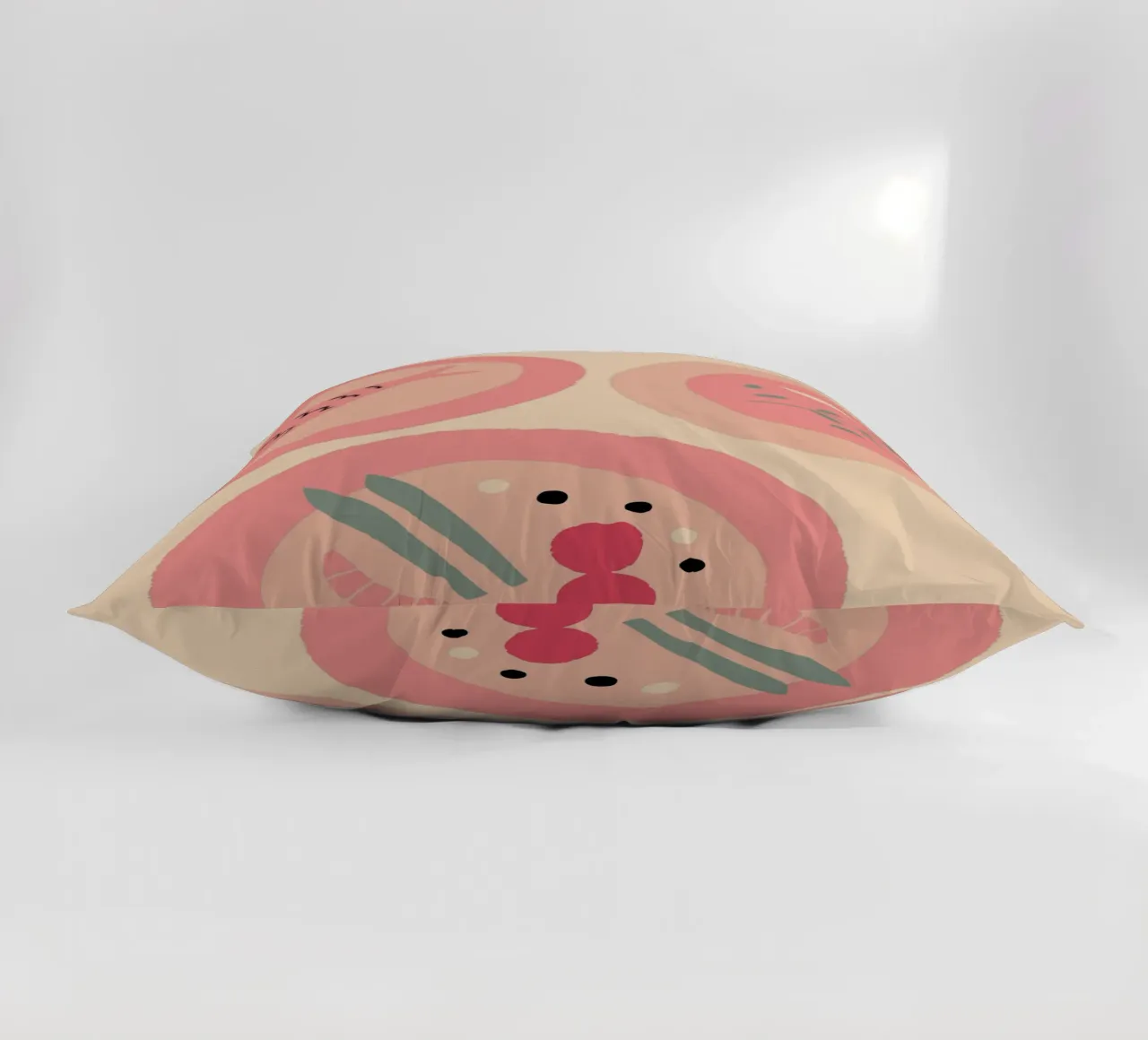 Tre piatti per la cena cuscino da TRENDY POSTER SHOP