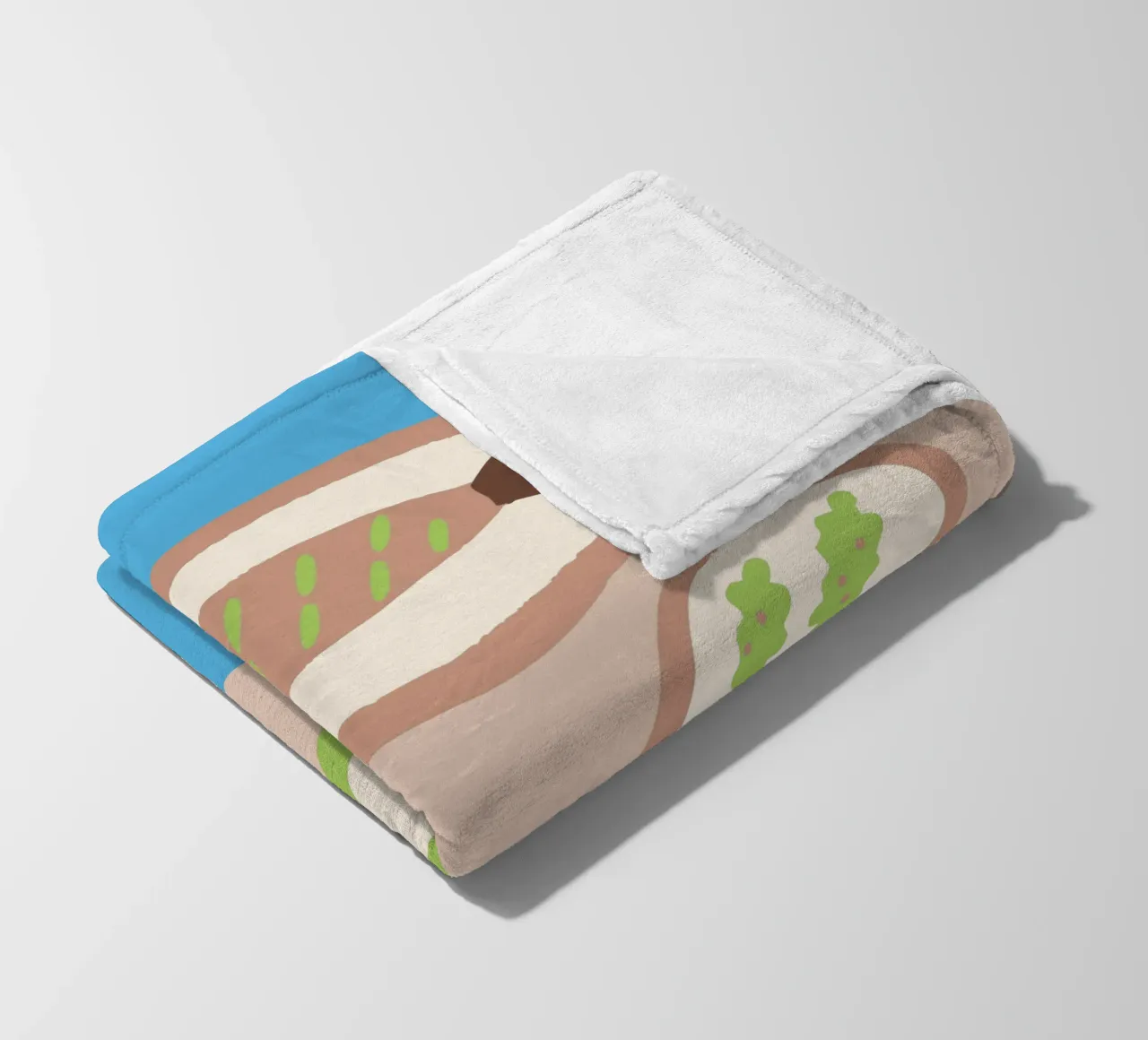Tre piatti per la cena coperta in pile da TRENDY POSTER SHOP
