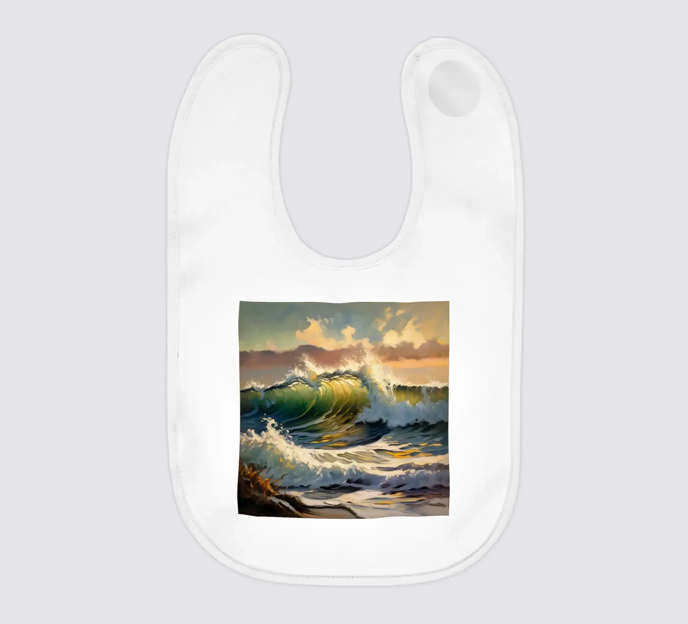 Distant Waves bavoir de Earthly Visions