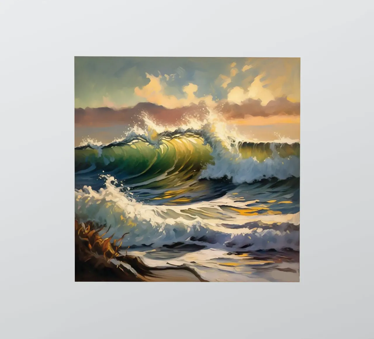 Distant Waves sticker by Earthly Visions