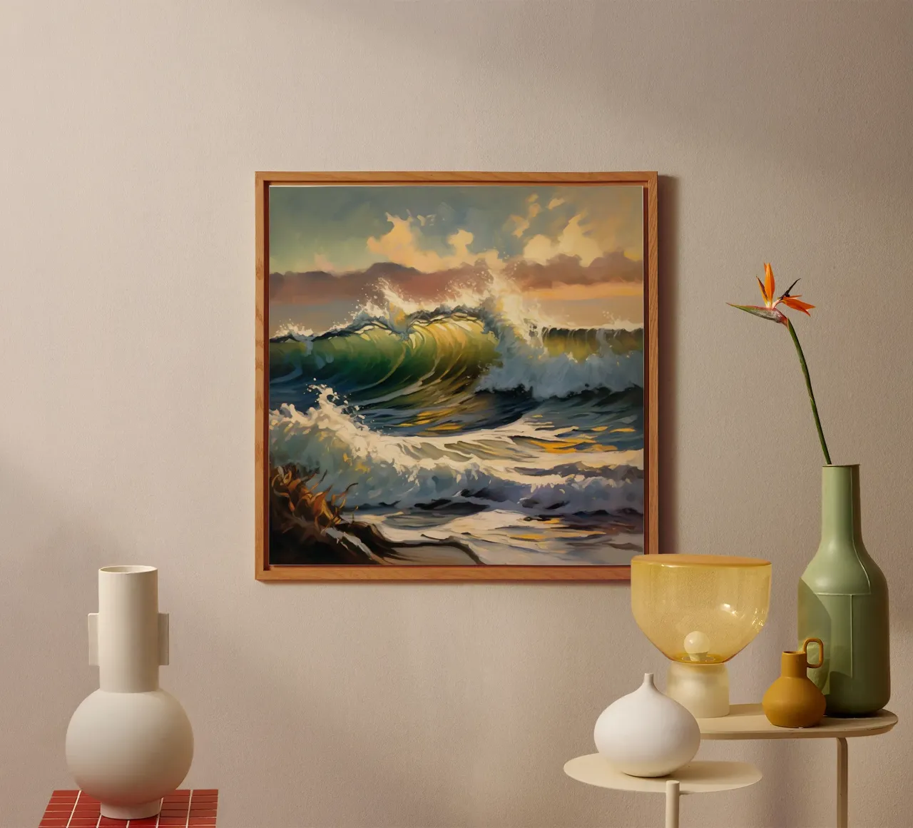 Distant Waves forex plate by Earthly Visions