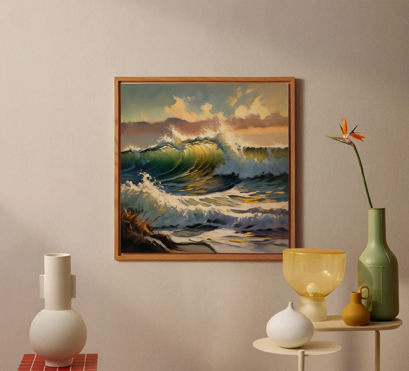 Verre golven forex-plaat van Earthly Visions