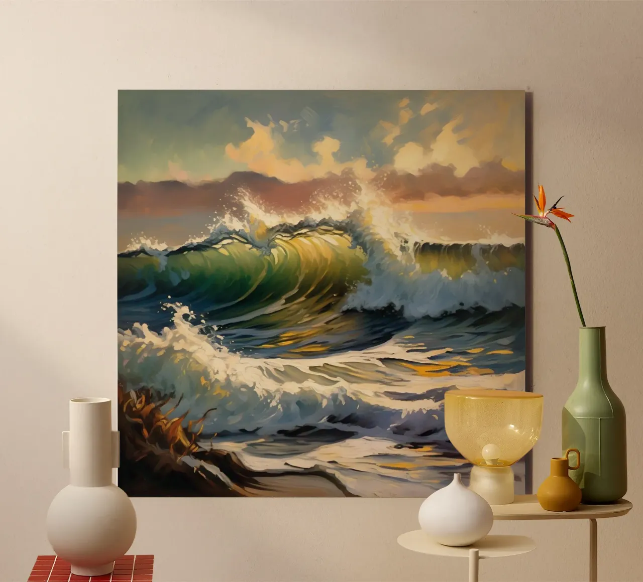 Distant Waves forex plate by Earthly Visions