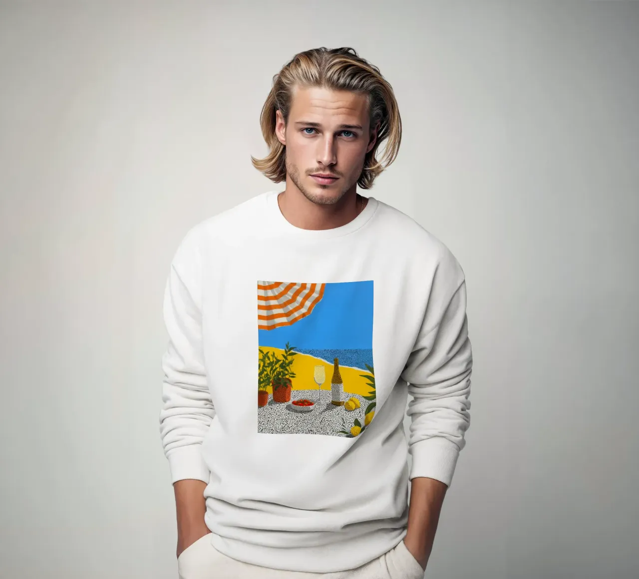 Calma estiva con punti felpa da Carinaprint