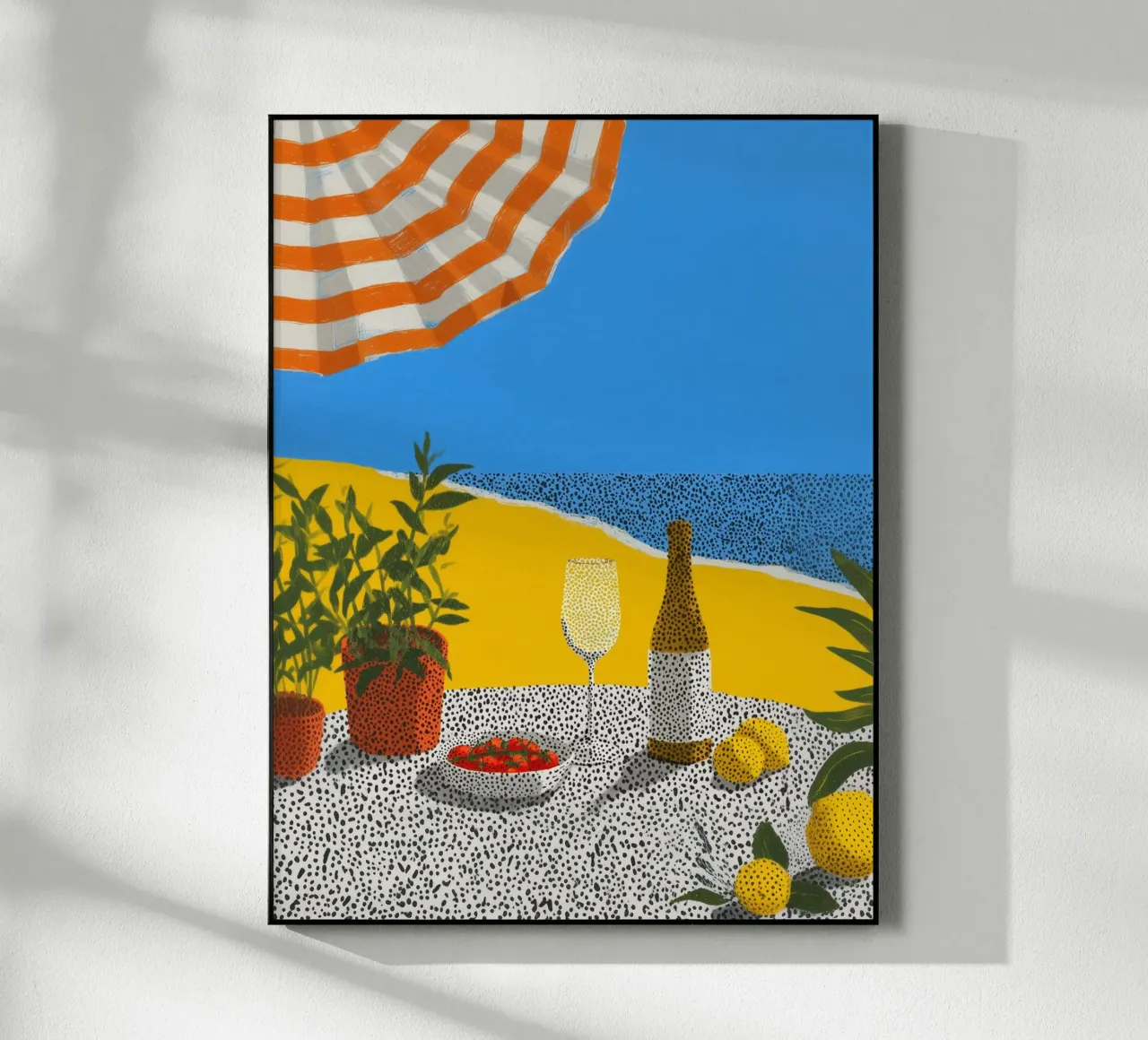 Calma estiva con punti plexiglass da Carinaprint