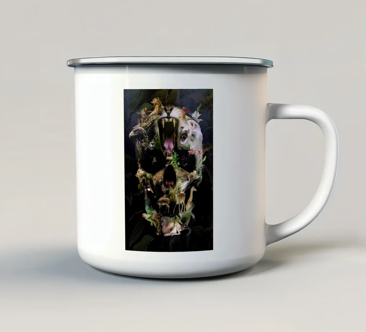 Kingdom tazza in smalto da Ali Gulec