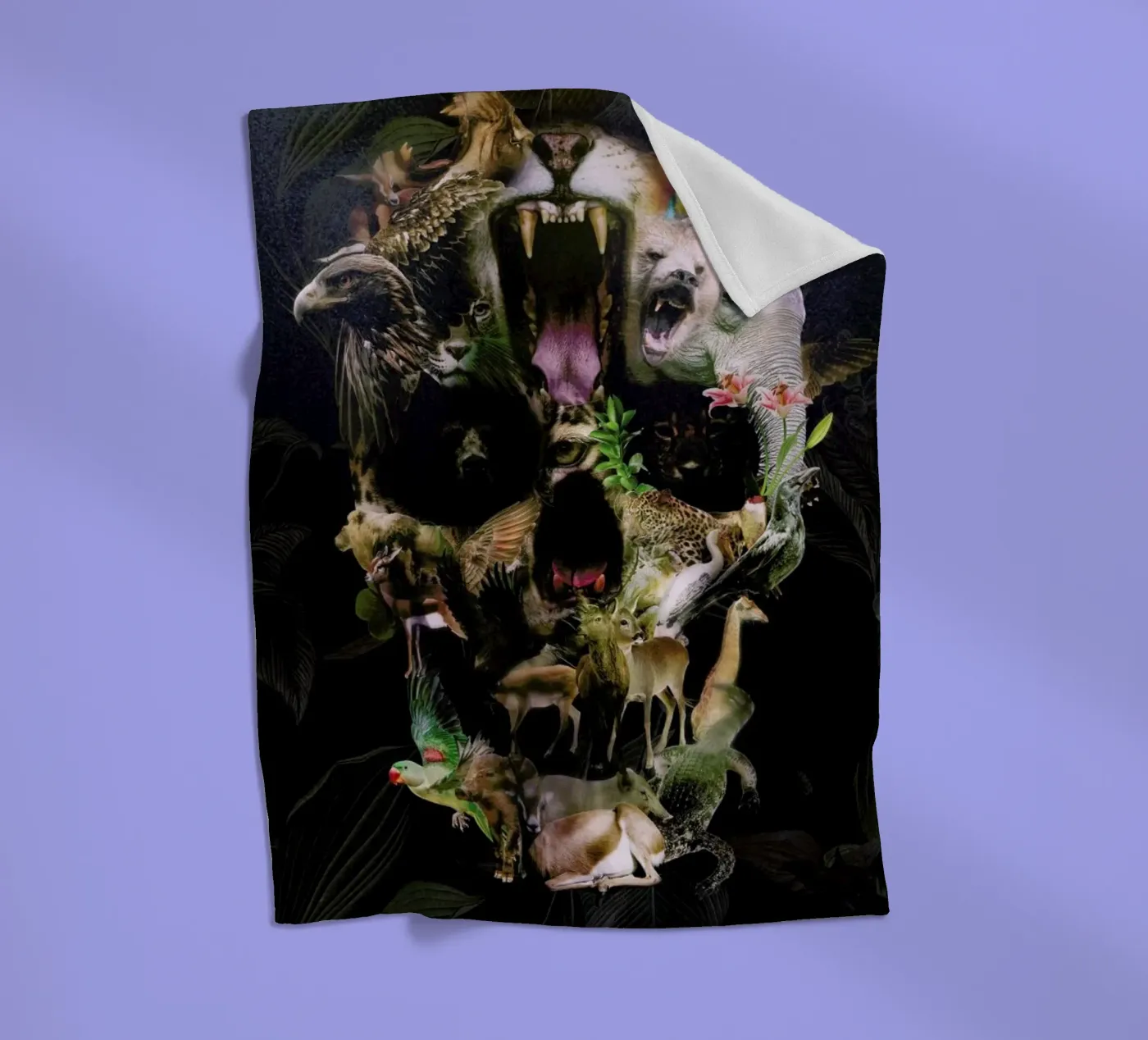 Kingdom Fleecedecke von Ali Gulec