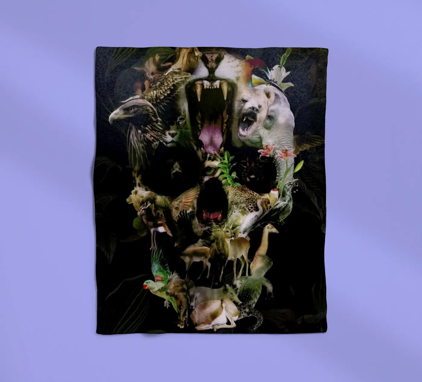 Kingdom Fleecedecke von Ali Gulec