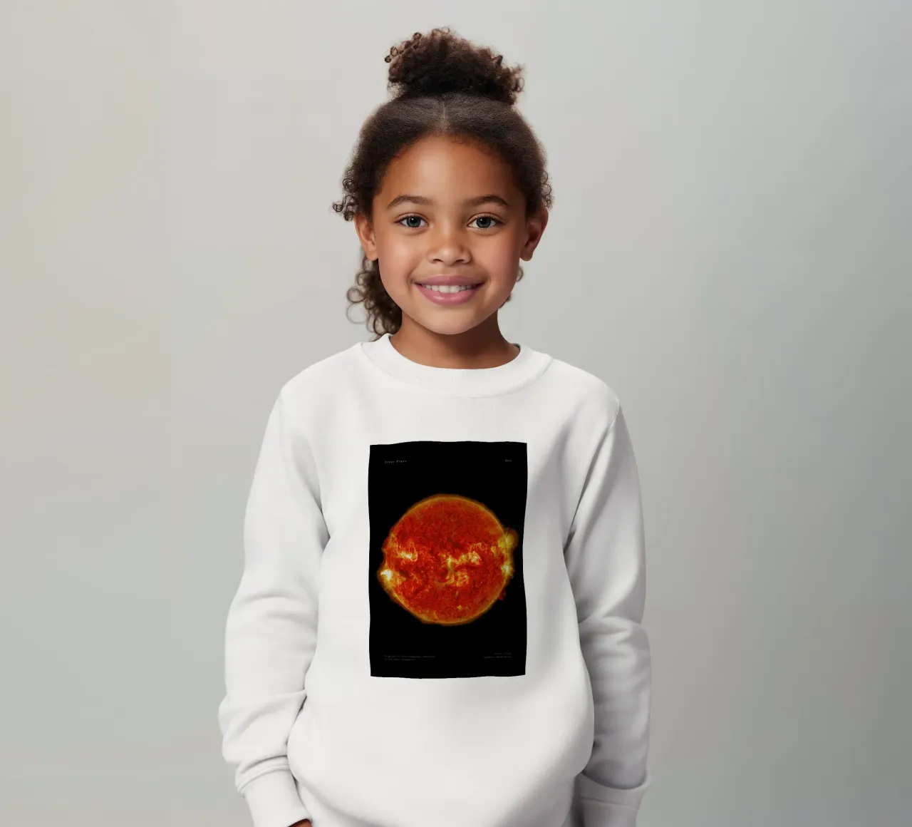 Solar Flare felpa bambino da Vintage by JUNIQE