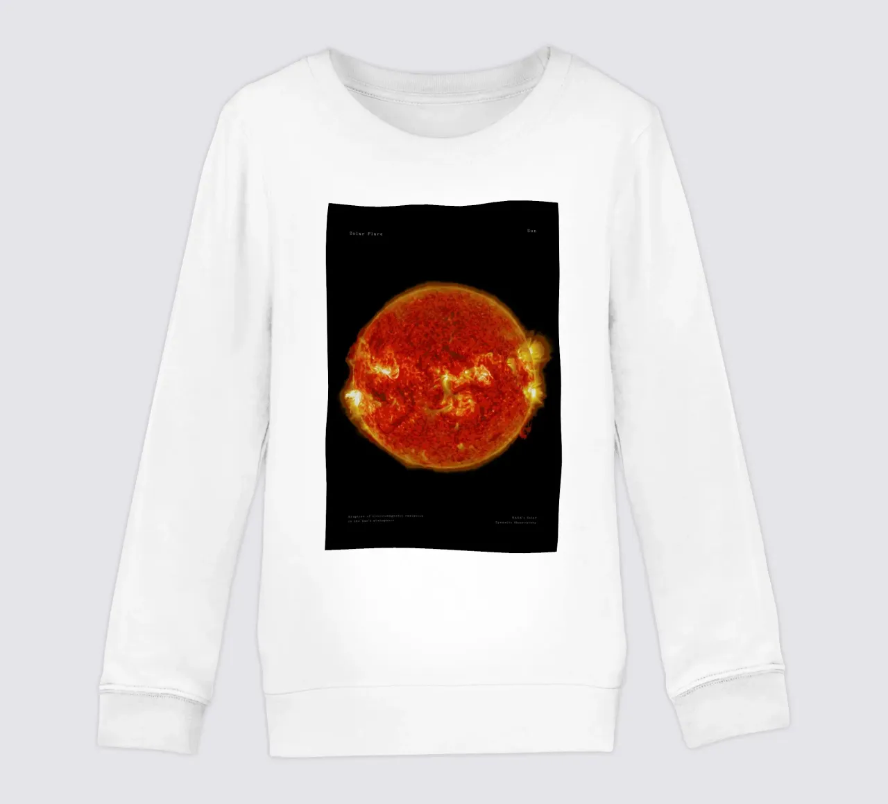 Solar Flare felpa bambino da Vintage by JUNIQE